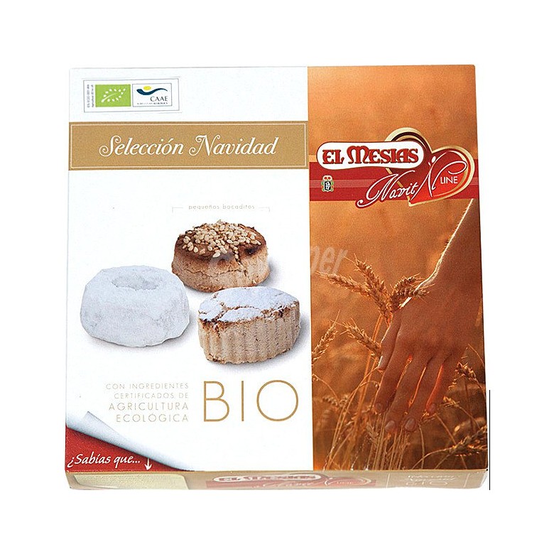 Christmas Selection Shortbread Cookies 350g Organic
