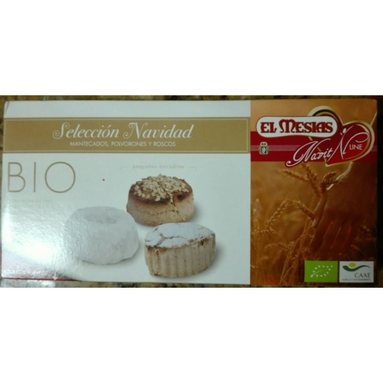 Mantecados Selección Navidad 120g Ecológico