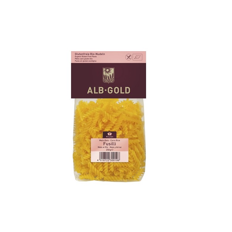 Espiral maíz y arroz 250g Sin Gluten