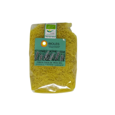 Thin wheat noodles 500g Biolés