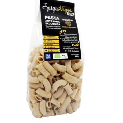 White wheat rigatoni 400g Organic