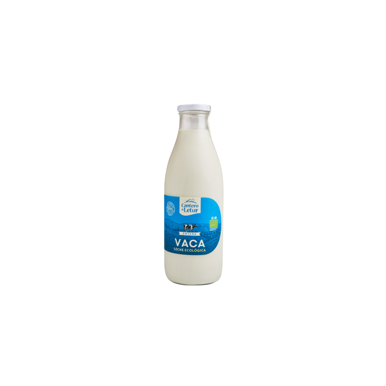 Whole pasteurised cow's milk 1l organic 