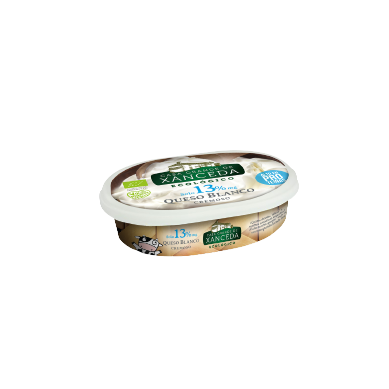 Creamy white cheese 175g organic