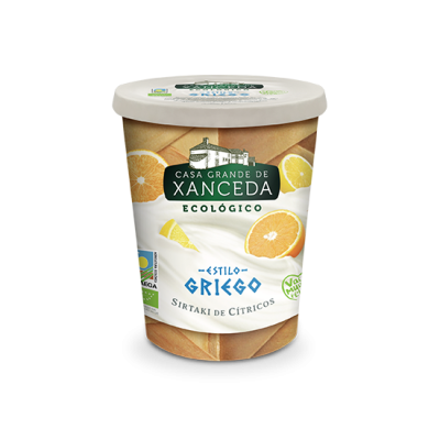 Greek Yogurt Sirtaki citrus 400g organic