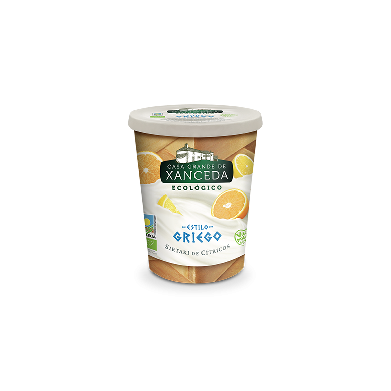 Yogur griego Sirtaki citricos 400g ecológico