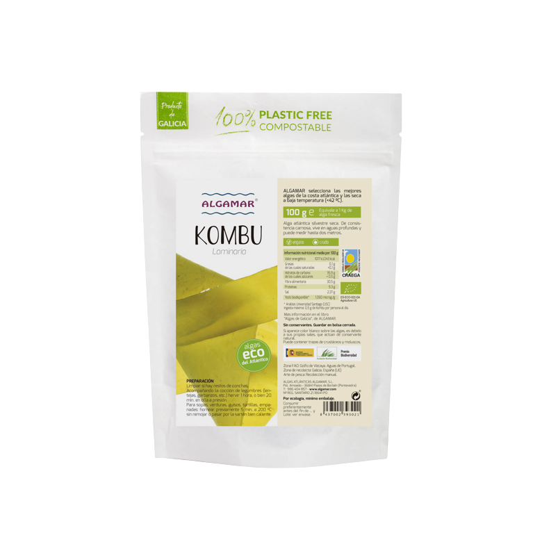 Ecologic Kombu Seaweed 100g