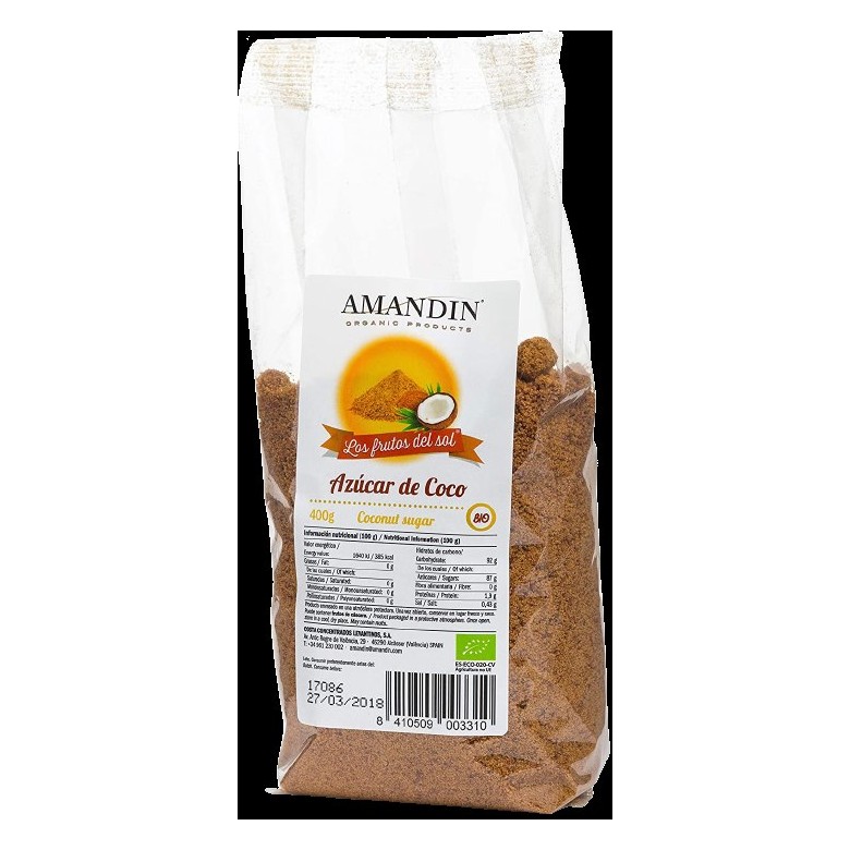 Azucar de coco 400g Ecológico