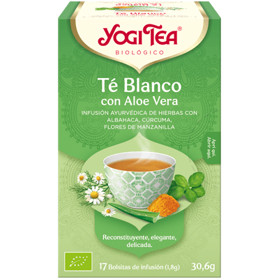 Yogi tea White with Organic Aloe Vera