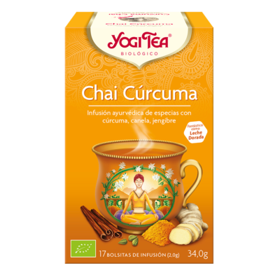 Yogi tea chai curcuma Ecológico