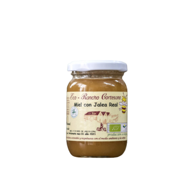 Miel con jalea real 250g Ecológico