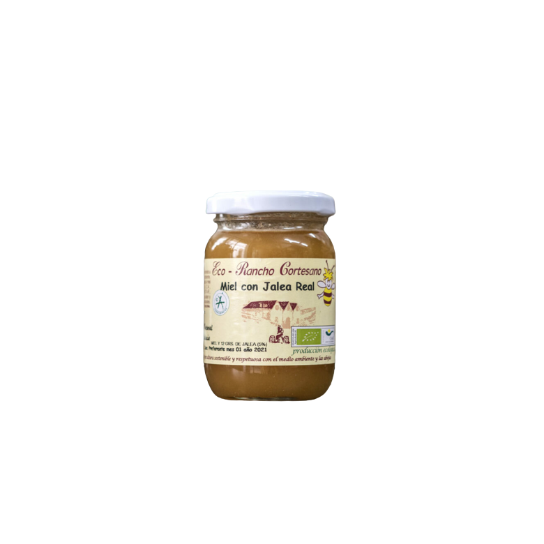 Miel con jalea real 250g Ecológico