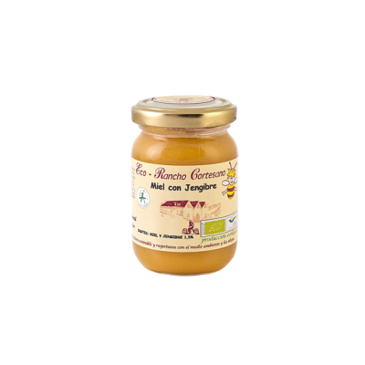 Miel con jengibre 250g Ecológico