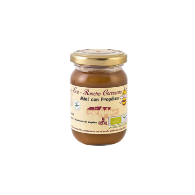 Miel con propóleo 250g ecológica