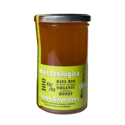 Miel de flores silvestres 375g Ecológica 