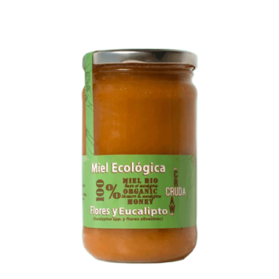 Miel de flores y eucalipto 800g Ecológico