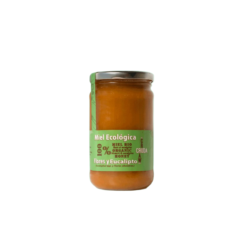 Miel de flores y eucalipto 800g Ecológico