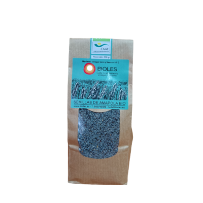 Semillas de amapola 300g Ecológico