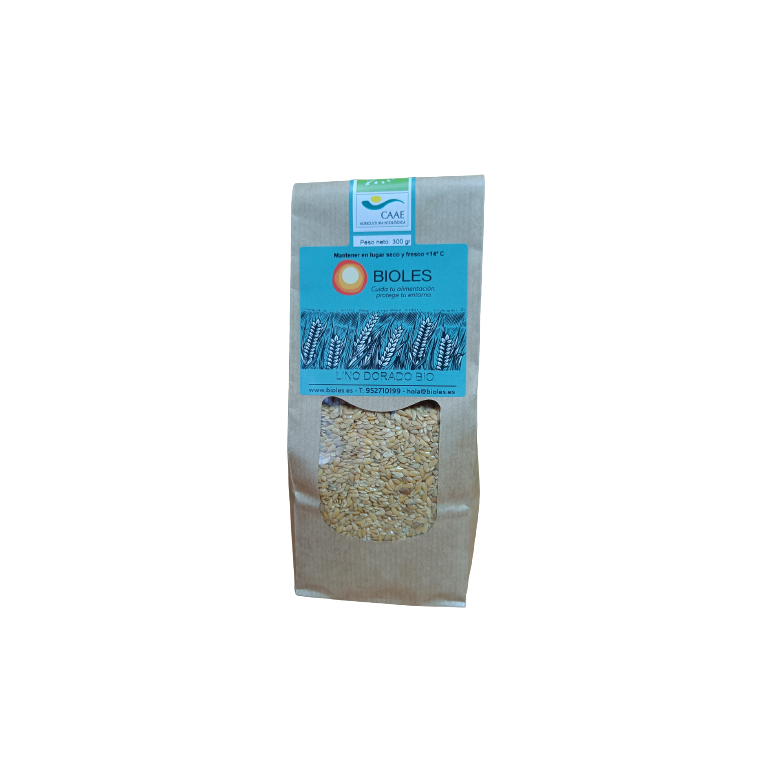 Semillas de lino dorado 300g Ecológico