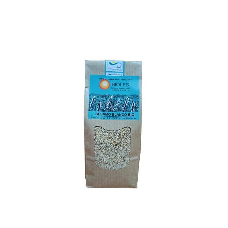 Semillas de sésamo blanco 300g Ecológico
