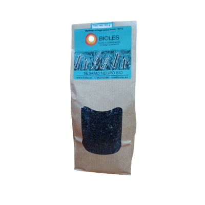 Black sesame seeds 300g organic