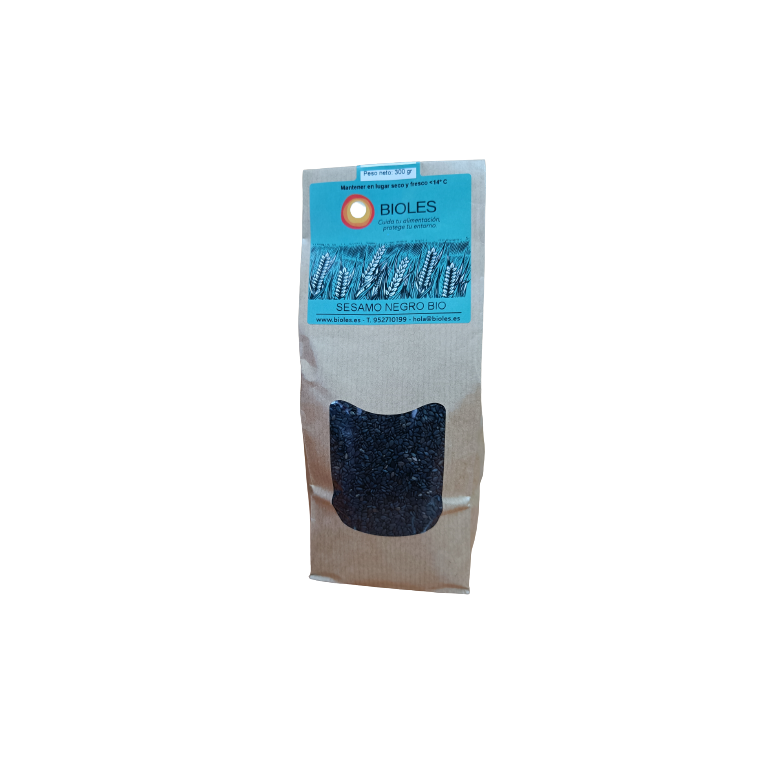 Black sesame seeds 300g organic