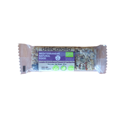 Cereal bars with blueberries 50g Organic