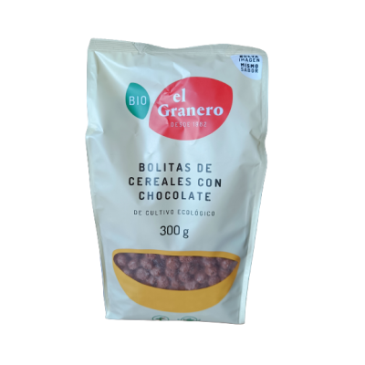 Bolitas de Cereales con Chocolate 300g Ecológicas
