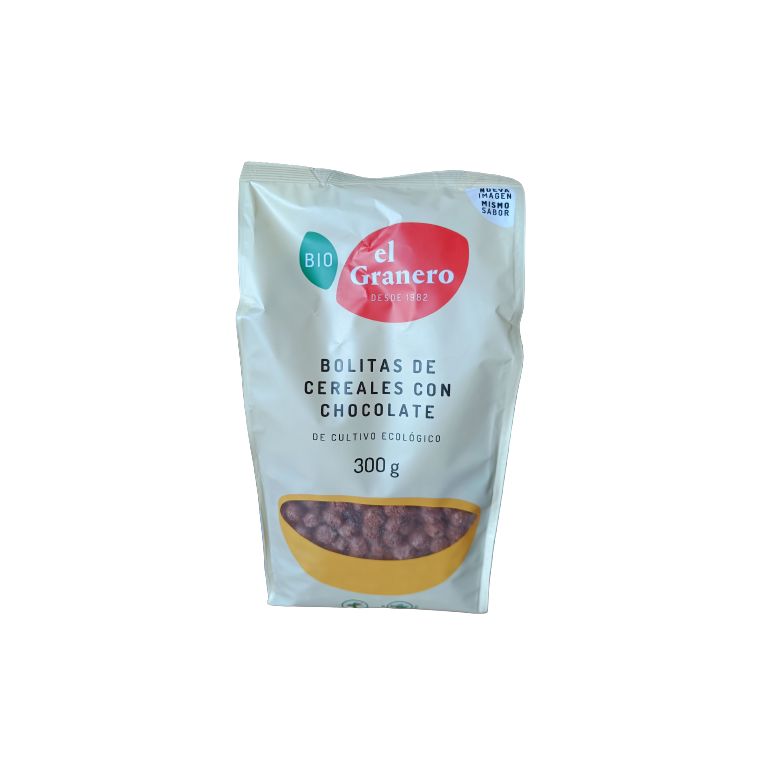 Bolitas de Cereales con Chocolate 300g Ecológicas