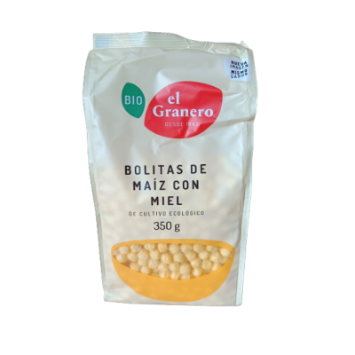 Bolitas de Maíz con Miel Ecológicas