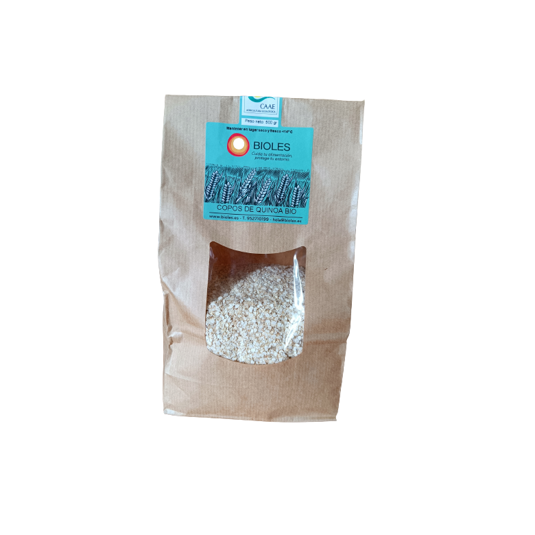 Copos de quinoa 500g Ecológico