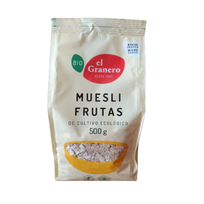 Muesli frutas 500g Ecológico