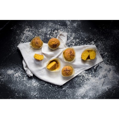 Magdalenas de calabaza ESPELTA 300 gr. Ecológicas