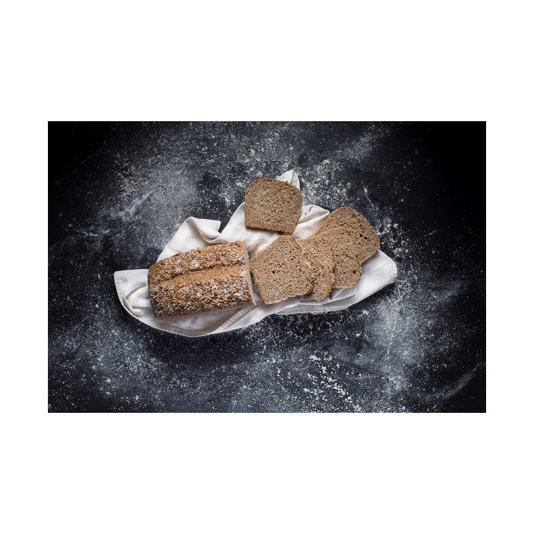 Organic whole spelt bread with SEEDS -SLICED-
