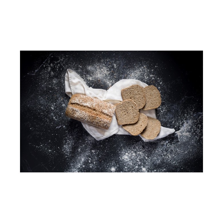 Pan -CORTADO- de trigo integral con SEMILLAS Ecológico.