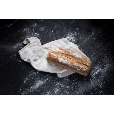 Organic white wheat bread