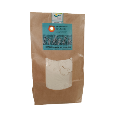 White wheat flour 1kg Ecological