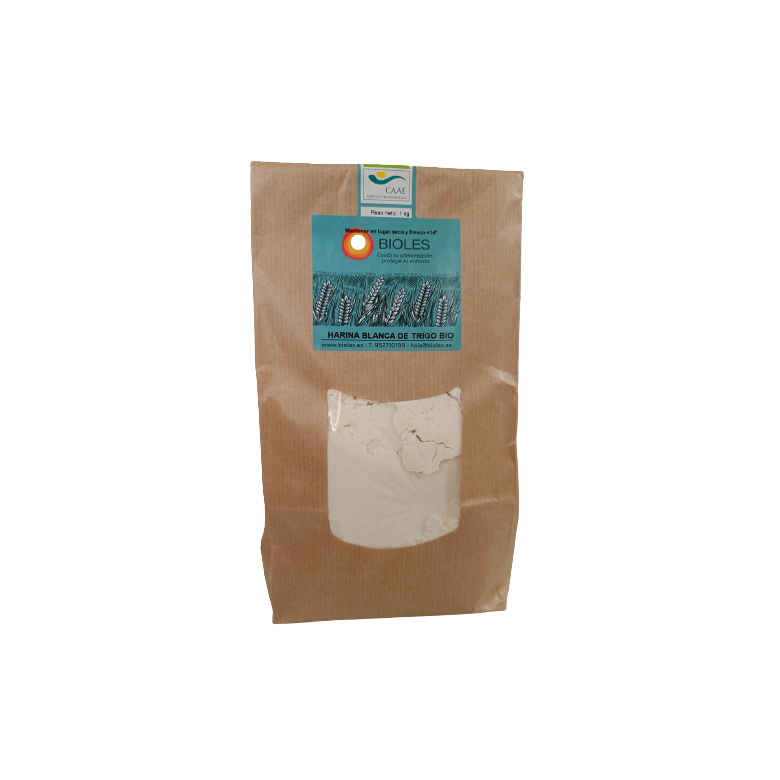 White wheat flour 1kg Ecological