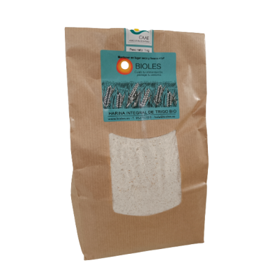 Whole wheat flour 1kg Ecological