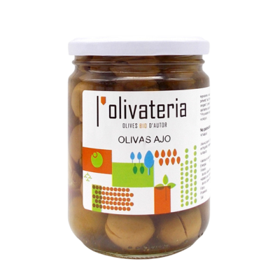 Aceitunas AJO 225g ecológicas