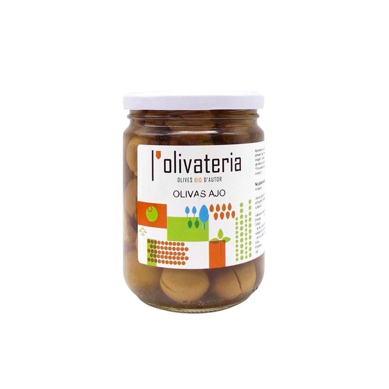 Aceitunas AJO 225g ecológicas