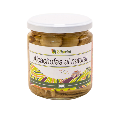 Alcachofas al natural 320g Ecológicas 