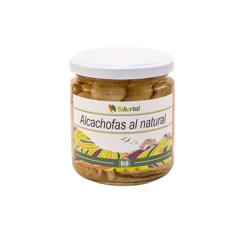 Alcachofas al natural 320g Ecológicas 