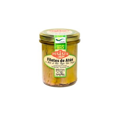 Atun en filetes 195g ecológico