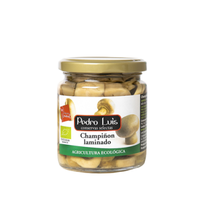 Organic sliced mushroom 250ml.