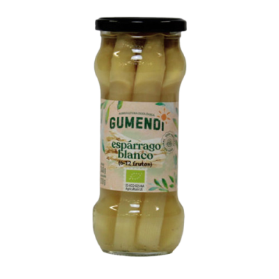 Esparrago blanco 6/12 piezas 340g Ecologico