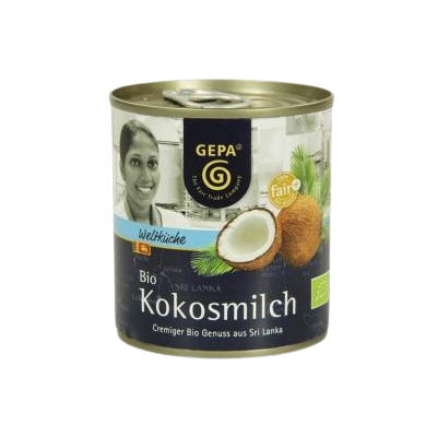 Coconut milk 200ml Organic Fairtrade