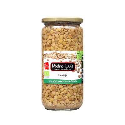 Lentejas cocidas extra 720ml ecológicas