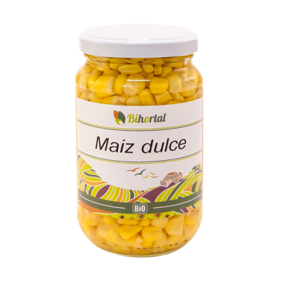 Maiz Dulce grano 369g Bioandalus Ecológico