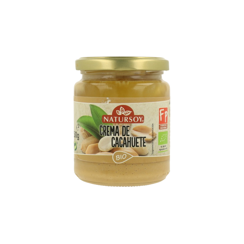 Mantequilla de cacahuete sin sal 250g Ecológica 