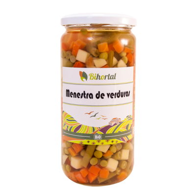 Menestra de verduras al natural 720g Ecológica
